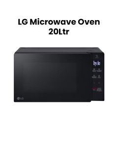 LG 20Ltrs Solo  Microwave Oven Black Smog Glass Finish Made in China | MS2032GAS