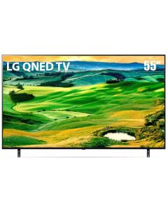 LG 55QNED806QA QNED TV 55 Inch QNED80 Series, Cinema Screen Design 4K Active HDR webOS22 with ThinQ AI