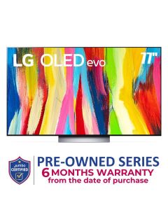 LG OLED77C26LA OLED evo TV 77 Inch C2 series, Cinema Screen Design 4K Cinema HDR webOS22 with ThinQ AI Pixel Dimming