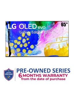 LG OLED65G26LA OLED evo TV 65 Inch G2 series, Gallery Design 4K Cinema HDR webOS22 with ThinQ AI Pixel Dimming