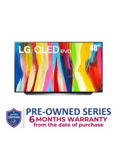 LG OLED48C26LA OLED evo TV 48 Inch C2 series, Cinema Screen Design 4K Cinema HDR webOS22 with ThinQ AI Pixel Dimming