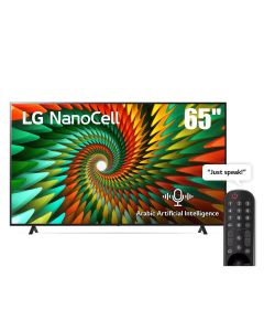 LG 2023 Nano77 Series 65 inch NanoCell 4K Smart TV | 65NANO776RA