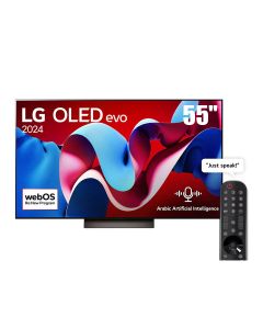 LG 55-inch OLED evo C4 4K Smart TV AI Magic remote Dolby Vision