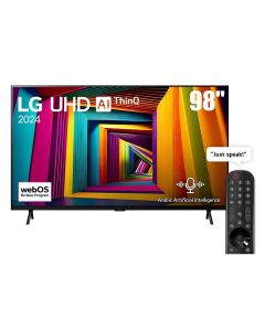 LG 98-Inch UHD 4K Smart TV - Black | 98UT90006LA