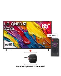 LG 65" QNED 4K Smart TV - Black | 65QNED82A6A.AMRG