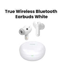 LG TONE Free FP5 Active Noise Cancelling True Wireless Bluetooth Earbuds - White