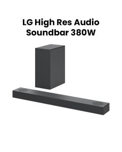 LG 3.1.2ch 380W High Res Audio Sound Bar with Dolby Atmos | S75Q