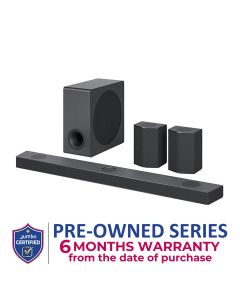 LG 9.1.5 ch High Res Audio Sound Bar with Dolby Atmos and Surround Speakers | S95QR