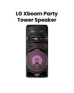 LG XBOOM RNC7 Party Tower with Dual Bass Blast