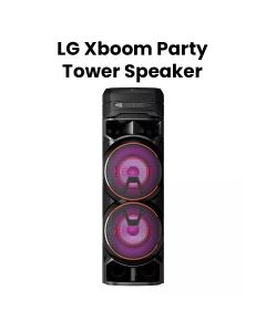 LG XBOOM RNC9 Party Tower with Dual Bass Blast