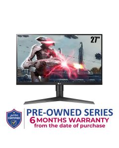 LG 27 Inch UltraGear Full HD IPS Gaming Monitor with G-Sync Compatible, Adaptive-Sync | 27GL650F-B