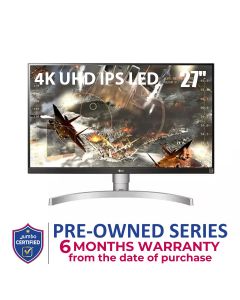 LG 27UL650-W.AM 27" 4K UHD IPS LED Monitor with VESA DisplayHDR 400