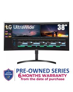 LG 38WN75C-B 38'' UltraWide QHD+ (3840 x 1600) Curved HDR IPS Monitor