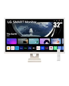 LG Smart Monitor 2023 - 31.5 inch, Full HD IPS Display | 32SR50F-W