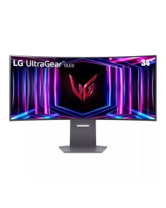 LG 34'' UltraGear OLED Curved Gaming Monitor HDR400 True black 240Hz | 34GS95QE-B