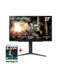 LG 27" QHD Gaming Monitor - Black | 27GS75Q-B