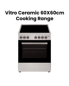 Oscar 60x60 Vitro Ceramic Cooking Range | 60604CZS