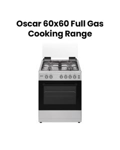 Oscar 60x60 Full Gas Cooking Range | OCR6064FGSS1