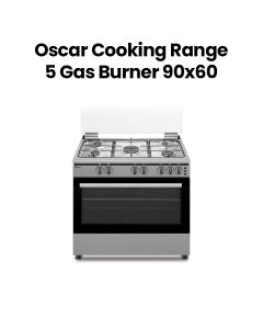 Oscar 9060FSS 90X60 5 Burner Full Gas Cooking Range