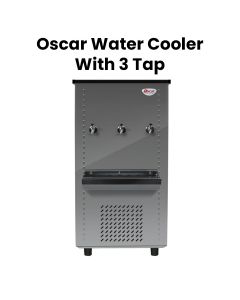 Oscar 45 Gallon 3-Tap Water Cooler Made in India | OC45T3