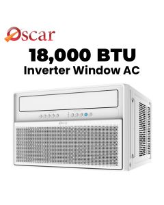 Oscar Inverter Window Air Conditioner 18,000 BTU 