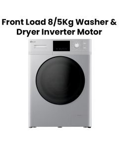 Oscar 8/5Kg Washer & Dryer Washing Machine - Silver | OWD85IS