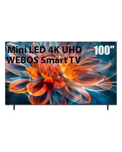 Oscar 100" Frameless Mini LED 4K UHD WebOS Smart TV with Magic Remote - Black |OS100ML4KW