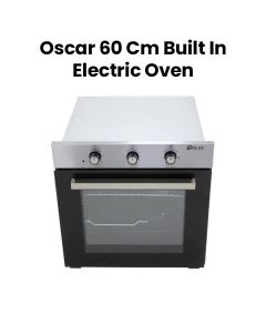 Oscar 60CM Built-In Electric Oven with Mechanical Timer - Silver | OBD6060EOMTFF