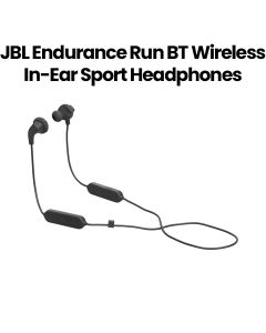 JBL Endurance Run BT Sweat Proof Wireless in-Ear Sport Headphones - Black