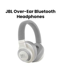 JBL Lifestyle Over-Ear Bluetooth Noise-canceling Headphones - White | E65BTNC