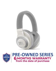 JBL Lifestyle Over-Ear Bluetooth Noise-canceling Headphones - White | E65BTNC