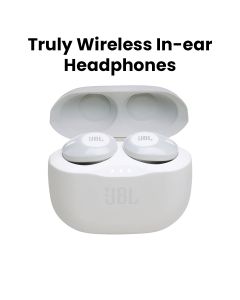 JBL TUNE 120TW Truly Wireless In-ear Headphones - White