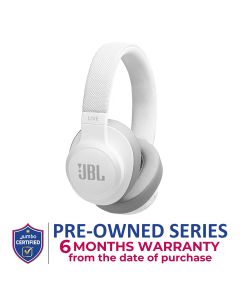 JBL Live Wireless Over-Ear Headphones - White | 500BT