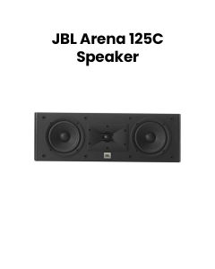 JBL Center Channel Speaker - Black | ARENA125CBK