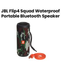 JBL Flip 4 Waterproof Portable Bluetooth Speaker - Squad | FLIP4SQUAD