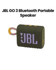 JBL GO 3 Bluetooth Portable Speaker - Green