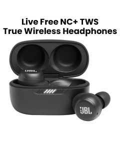 JBL Live Free NC+ TWS True Wireless In-Ear Noise Cancelling Headphones - Black