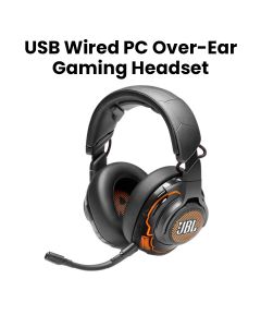 JBL Quantum ONE USB Wired PC Over-Ear Professional Gaming Headset