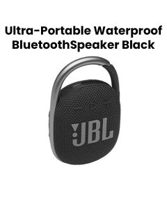 JBL CLIP 4 Ultra-Portable Waterproof Bluetooth Speaker - Black