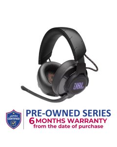 JBL Quantum 600 Wireless Over-ear Performance Gaming Headset with Surround Sound and game-chat balance dial - Black