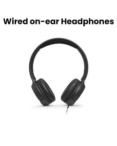 JBL Wired on-ear Headphones - Black | TUNE 500