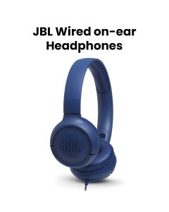 JBL Wired on-ear Headphones - Blue | TUNE 500