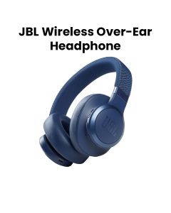 JBL Wireless Over-Ear Noise Cancelling Headphones - Blue | Live 660NC