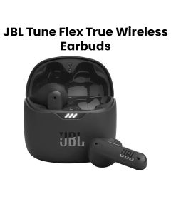 JBL Tune Flex True Wireless Noise Cancelling Earbuds - Black