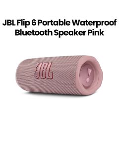 JBL Flip 6 Portable Waterproof Bluetooth Speaker - Pink