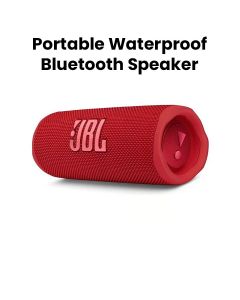 JBL Flip 6 Portable Waterproof Bluetooth Speaker - Red