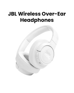 JBL Tune 770NC | Adaptive Noise Cancelling Wireless Over-Ear Headphones - White