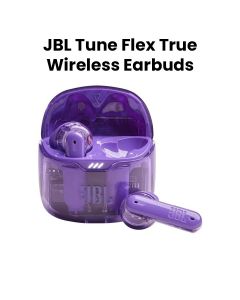 JBL Tune Flex True Wireless Noise Cancelling Earbuds - Purple Ghost Edition