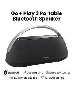 Harman Kardon GO+Play 3 Portable Bluetooth Speaker - Black