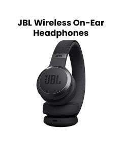 JBL Live 670NC | Wireless On-Ear with True Adaptive Noise Cancelling Headphones - Black